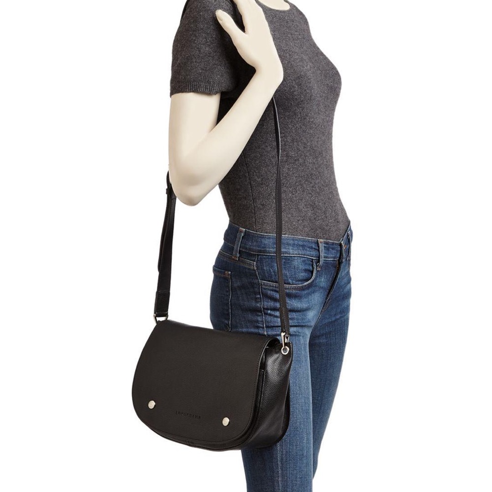 NWT Longchamp LF Saddle Bag